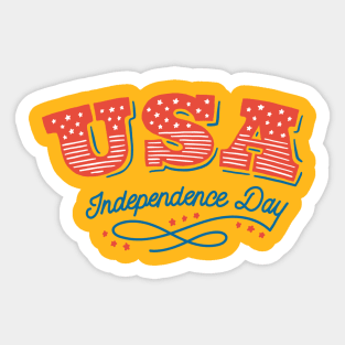 Independence Day der Vereinigten Staaten Sticker